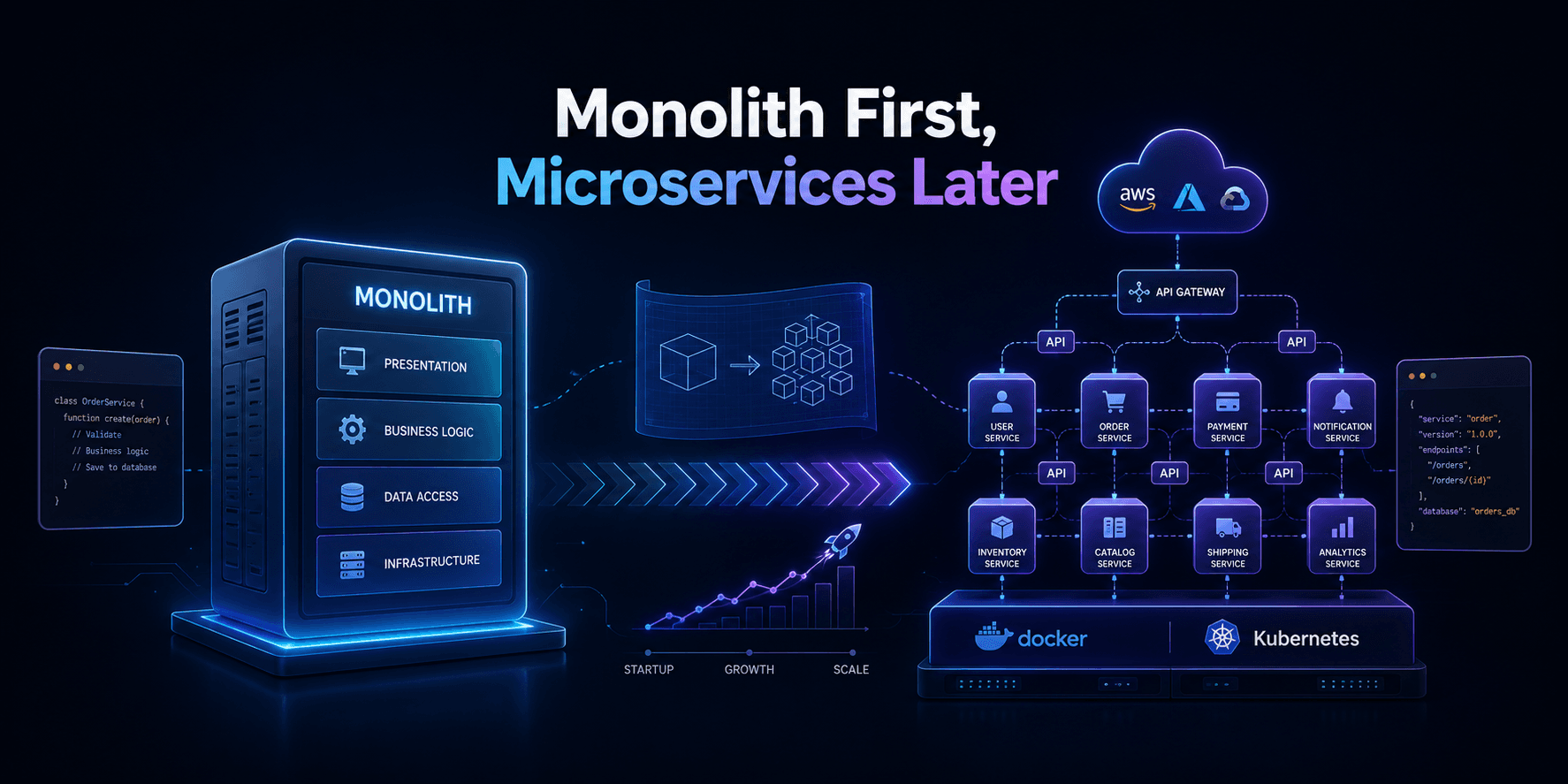 Monolith First, Microservices Later: The Architecture Decision That Saves Startups
